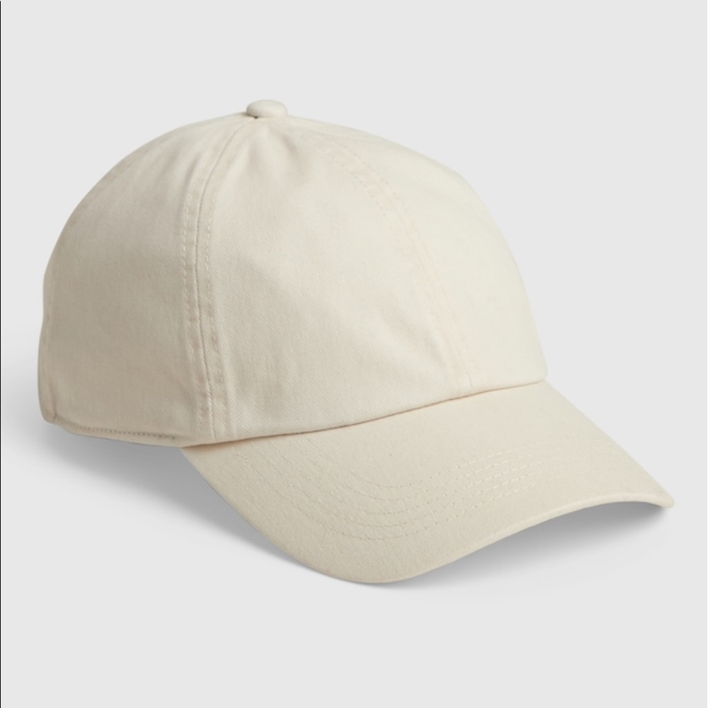 Gap Washed Baseball Hat Porcelain White